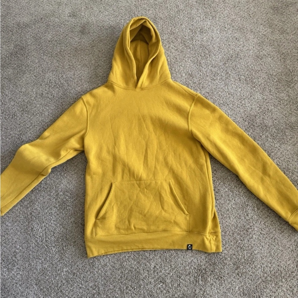 Origin Maine Kilo Lite Sweatshirt Hoodie L Gold Relic Made In USA